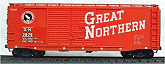 Great Northern 40' Double Door Boxcar multi-number sets