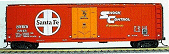 Santa Fe 50' Plug Door Boxcar multi-number sets